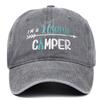 Vintage Adjustable Unisex Vintage Cap for Outdoor Hiking and Mountaineering