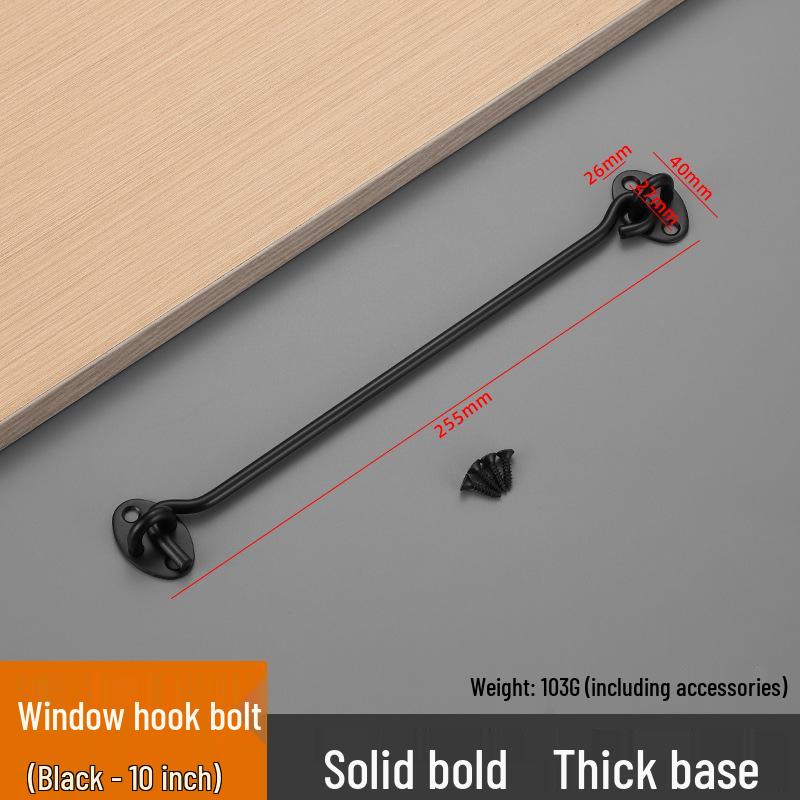 Stainless Steel Window and Door Windproof Hook Stopper