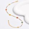 New Fashion Chrysanthemum Daisy Chain Anklet for Women Summer Boho Chic Daisy Beaded Foot Chain Party Vocation Jewelry Gifts