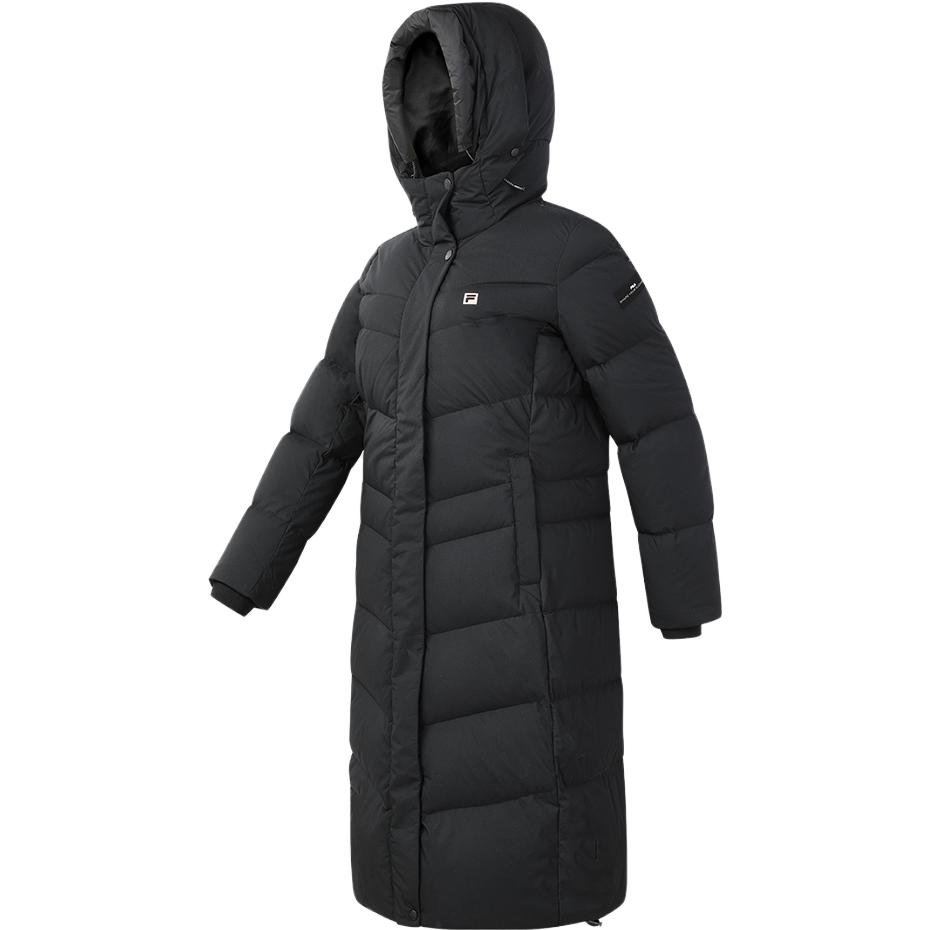 New FILA Down Jacket Women's Jet Black A11W341909FBK