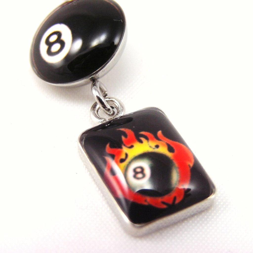 Les Trésors De Lily [F2077] - Body Piercing 'Fire' Red Black