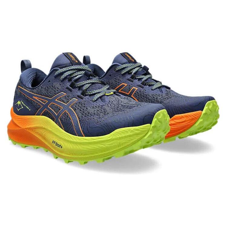 New Asics Gel Trabuco Max 2 'Deep Ocean Bright Orange' 1011B606-401
