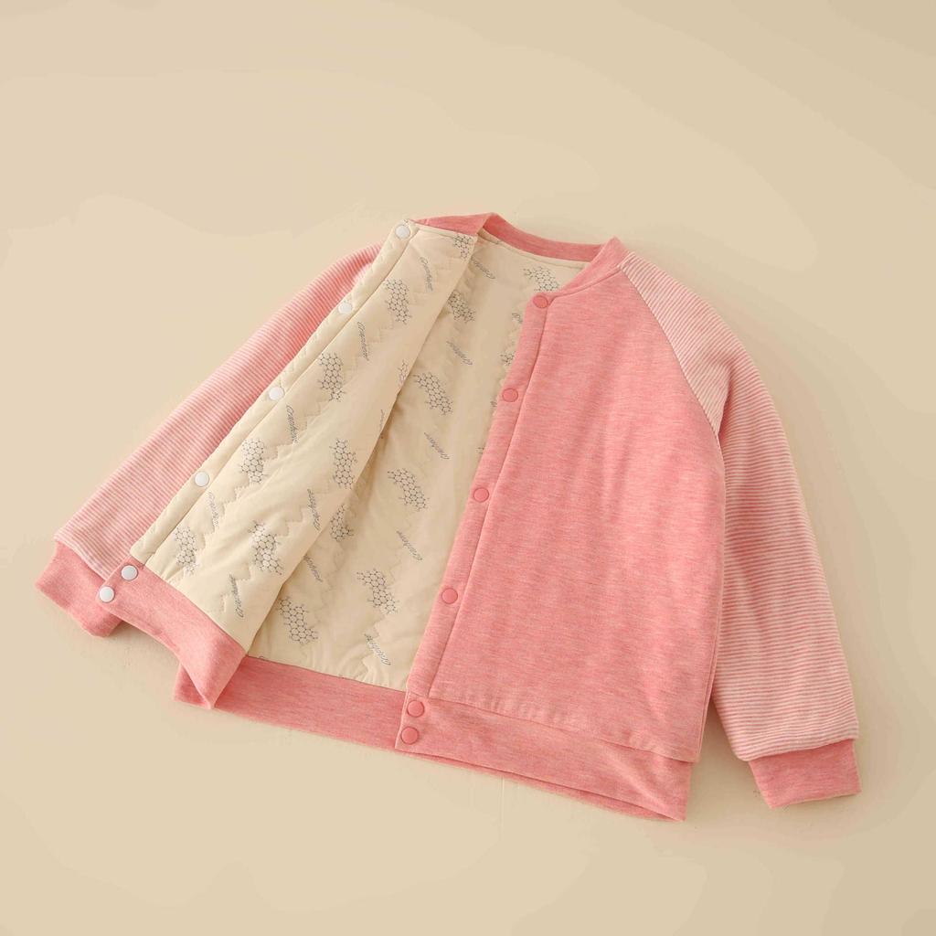 Children's Four-Layer Cotton Coat with Wool Lining - Warm, School Uniform Jacket for Boys and Girls