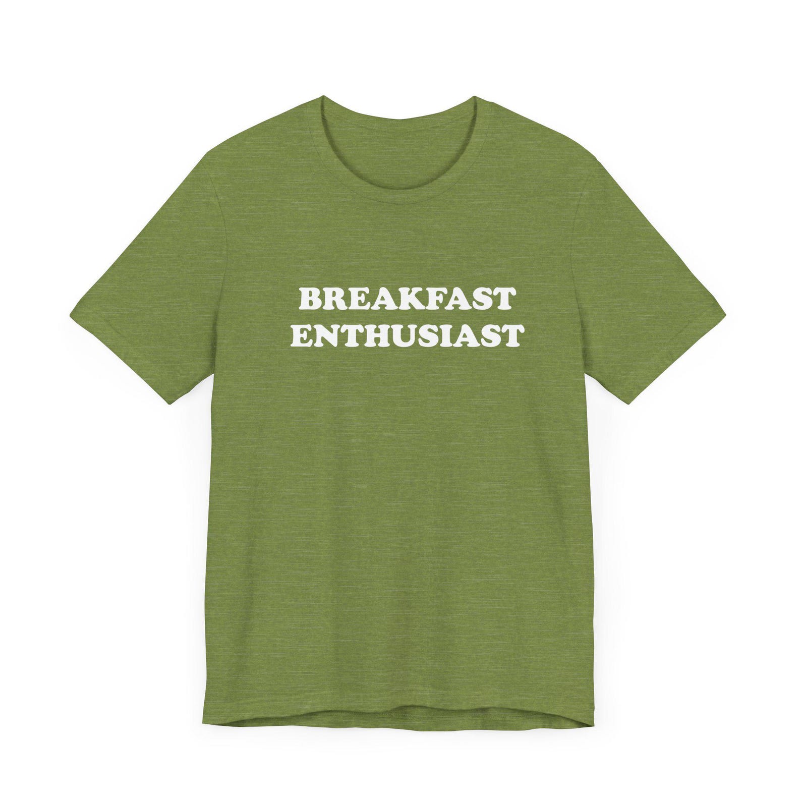 Breakfast Enthusiast Tee, I Love Breakfast Shirt, Funny Bacon Eggs Toast Brunch, Vintage Inspired, Unisex T-Shirt, Coffee, Espresso, Mimosa 2XL