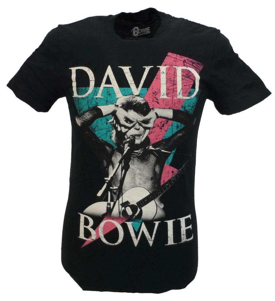 Unisexs Official Licensed David Bowie Thunder T Shirt S