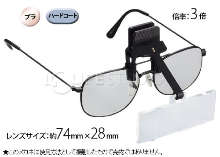 Ikeda Lens Binocular HF20C Magnifier, Clip-on Type,