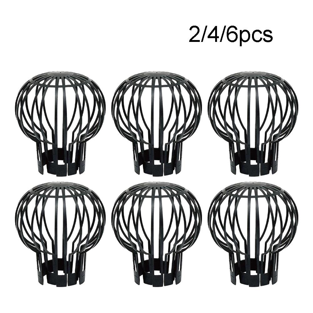 Gutter Roof Drain Outdoor Plastic Protecter 2/4/6pcs