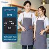 Trendy Waterproof Canvas Apron with Custom Logo for Hospitality or Retail Workers
