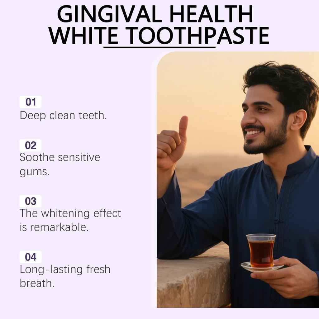 Oral Care Toothpaste Stains From Teeth, Freshens Breath, Supports Health, And Helps Maintain Enamel. Daily Oral Cleaning Toothpaste.