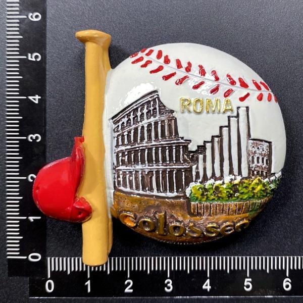 Wahrzeichen Architektonische Attraktionen in Rom, Italien Kühlschrank Magneten Tourist Souvenir Kühlschrank Aufkleber Hause Dekoration