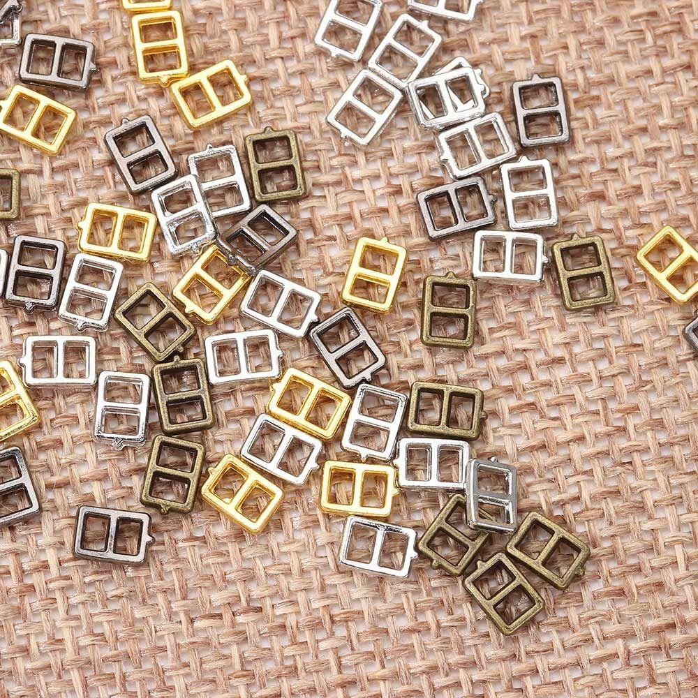 Mini Ultra-small Stuffed Toys Belt Buttons Doll Bags Accessories Tri-glide Buckle Diy Dolls Buckles