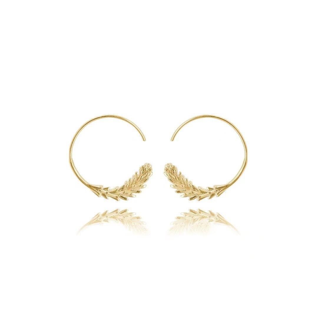 

Модные Женские Универсальные Серьги-Кольца С Высококлассным Характером One Size