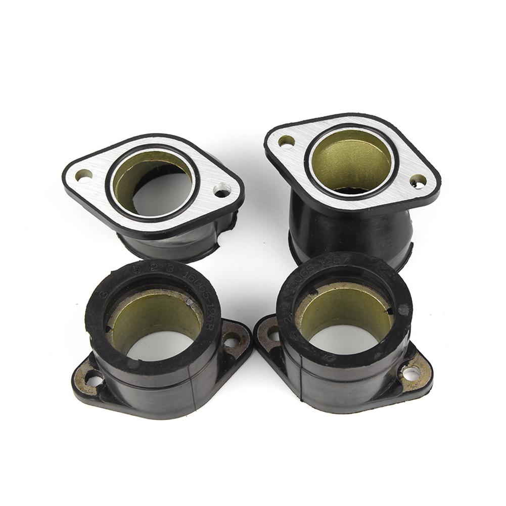 Carburetor Interface Intake Manifold Adapter Joint Boots Set For Kawasaki ZR750 Zephyr ZR-7S ZR750 ZR-7 Z750 GT750 1991-2006
