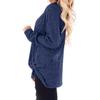 Women Fashion Loose Long Sleeve Casual T-Shirt Blouse Tops