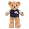 Plush Teddy Bear Toy Wearing Baseball Jersey Design For Kids Gift And Collectible Decor