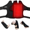 Multi-Functional Red Light Therapy Belt for Neck, Knee, Feet, Hands, Etc. 660nm & 850nm Near-Infrared Light Therapy Wrap Devices with Heat for Body,