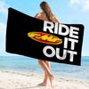 FMF Racing Logo Beach Towel Colorful Bath Towels for Girl Microfiber Quick Dry Custom Sand Free Beach Yoga Spa Gym Pool