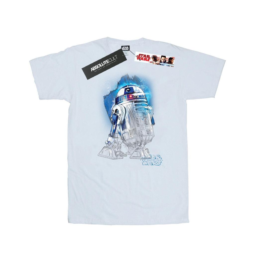 Star Wars: The Last Jedi Mens R2-D2 Brushed Cotton T-Shirt