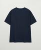 Seteo Gradient Big Logo Short Sleeve T-Shirt Navy