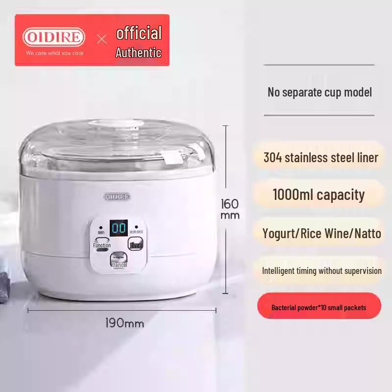 

Німецька нержавіюча сталь Автоматична йогуртниця та ферментатор для рисового вина та натто