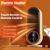 2024 New 1200W Portable Space Heater  Warmer Electric Heater With Touch Screen Remote Control Timing 3 Speeds  Heating
