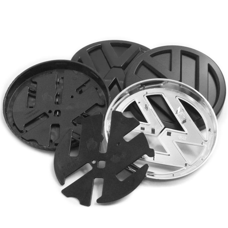 VW GTI GOLF 2026 Hot For VOLKSWAGEN VW Cup Holders Hub Caps Car Styling Front Head Hood Bonnet Emblem Rear Tail Bumper Trunk Bad