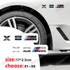 3D ABS Pro BMW M Logo X1 X2 X3 X4 X5 X6 X7 E84 E83 F39 F48 G01 Auto Písmeno Zadní Kufr Nárazník Znak Samolepka Odznáček Styling
