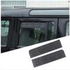 For Land Rover Defender 110 2004-2018 Aluminum Alloy Car Rear Side Window Ventilation Panel Decoration Modification Accessories C4