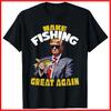 Trout Fishing, Trump Fishing Apparel, Fishermen for Trump Black Cotton T-Shirt Unisex T-Shirt