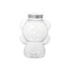 Transparent Plastic Juice Bottles Perfect For Juices Smoothies Milk And Homemade Drinks Sealed Plastic Cup 700Ml Big Head Bear