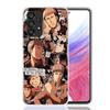 Attack Manga Case Phone Cover for Samsung Galaxy A17 A16 A15 A14 A13 A56 A55 A54 A53 A36 A35 A34 A33 A26 A25 A24 A23 A05S Galaxy