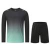 Unisex Quick-Dry Long-Sleeve Sports T-Shirt Set for Running and Fitness