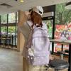 Schoolbag New Polka Dot Fresh Wind Backpack, Primary and Secondary School Schoolbag, Sweet Sister Daily Class Weekend Travel Versatile Backpack