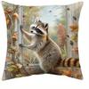 Enchanting Animal - Garden Pillow CoversLiving Room Sofa Cushion Cover, Soft and Comfortable, Bedroom Room Decoration