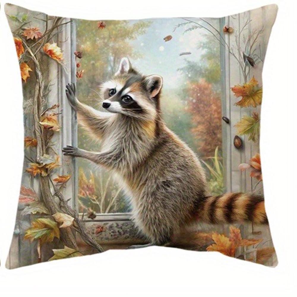 

Enchanting Animal - Garden Pillow CoversLiving room sofa cushion cover, soft and comfortable, bedroom room decoration 45x45cm-1pcs
