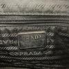 PRADA Hobo Triangle Logo Shoulder Bag black Women One Belt Pack used
