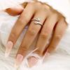 Kvinner Åpen Ring Klemform Justerbar Ensfarget Polert Retro Elektroplettert Fingerring Valentinsdagsgave Dame Smykker