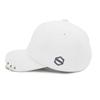 STANDUP Piercing Top Skin White Color Ball Cap