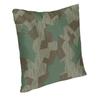 Luxury World War  German Camouflage Sofa Cushion Cover Polyester Military Army Camouflage Pillow Case Decoration Pillowcase