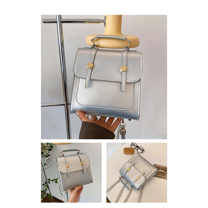 Leisure Vintage Commute Square Backpack Simple Women's Handbag Crossbody Bag Women Gift Single-shoulder Bag
