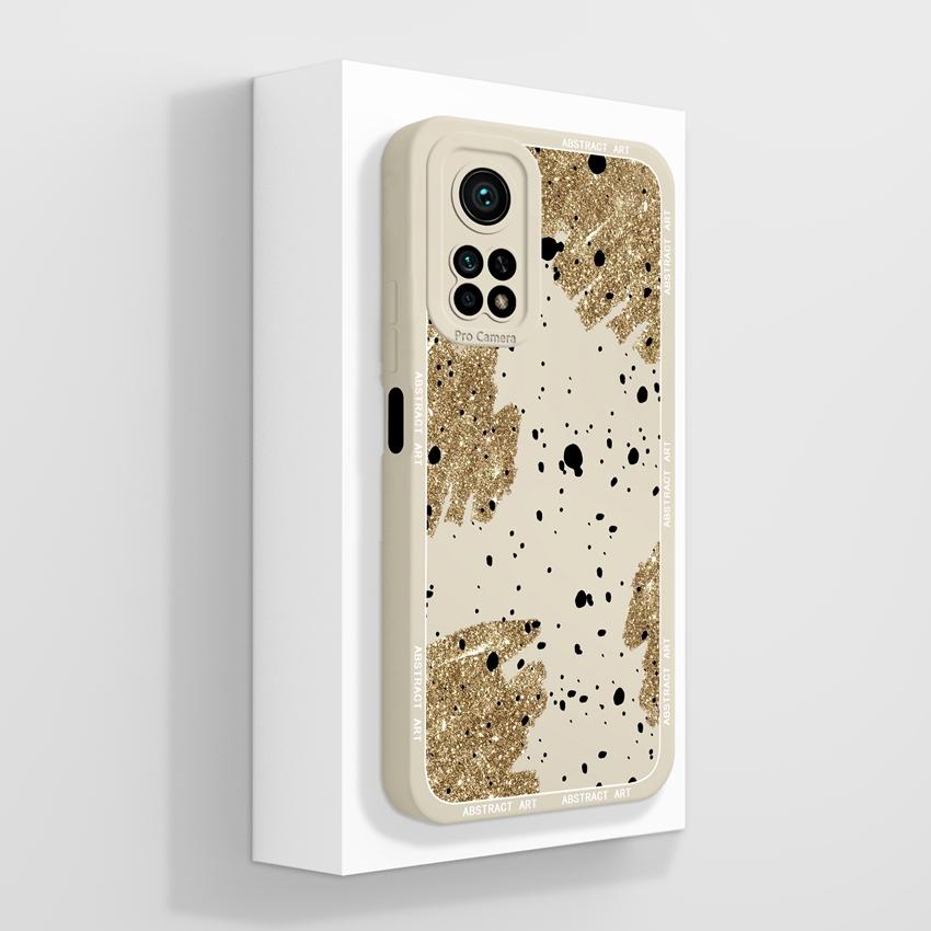 Handyhülle für Xiaomi Mi 10T 11T Pro Lite Mi 10 11 11X 11i Aromatische Blumenmuster Flüssigsilikon Weiche Stoßstange Stoßfeste Hülle für Xiaomi Stoßstangen-Taschen