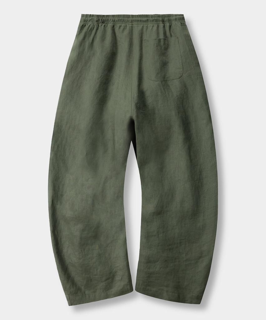 Dimiteulibeullaeg [10Th Anniversary Special] © Everyone'S 100% Linen Curved Pants_3 Colors