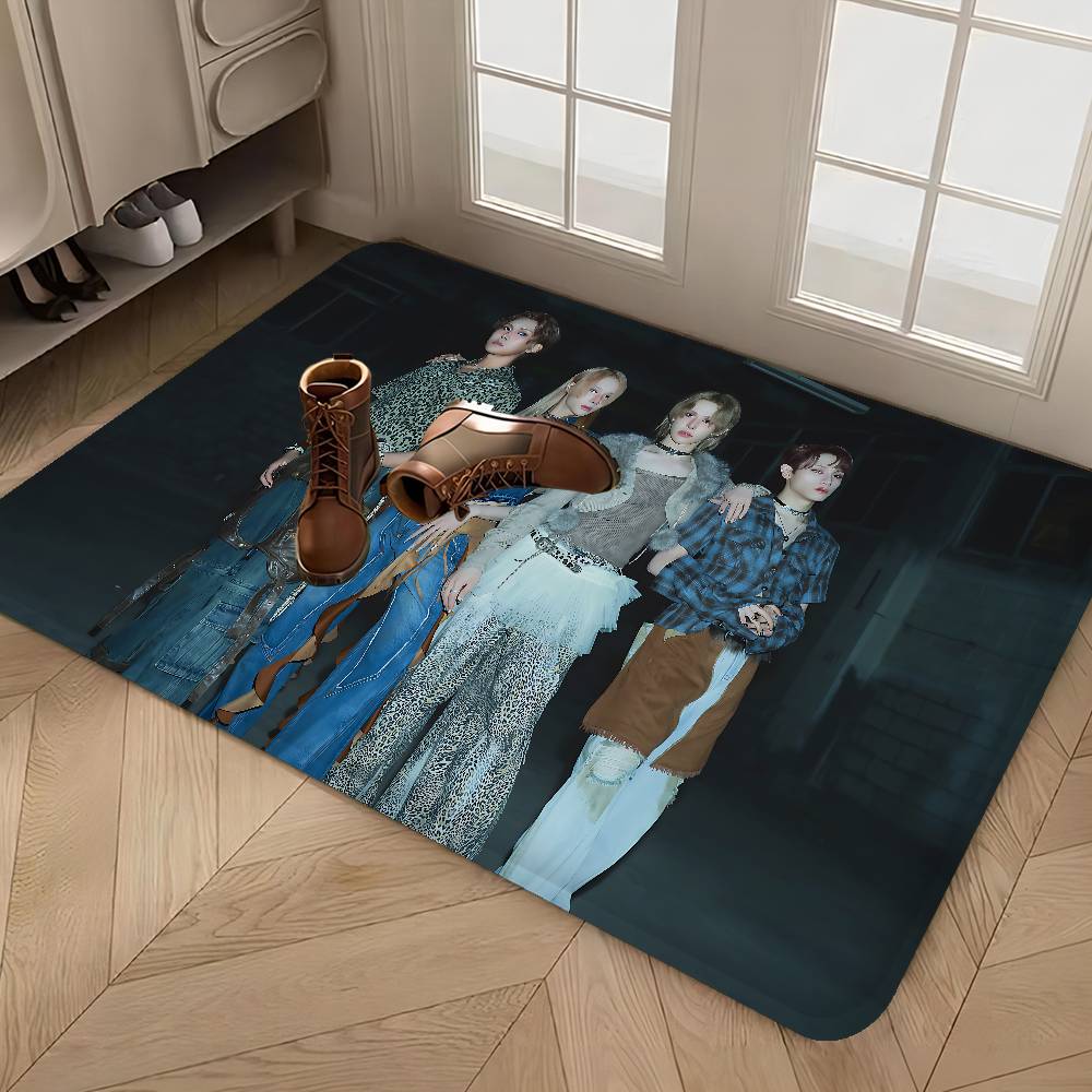Popular Kpop Group X-XLov Room Mats Nordic Style Home Doormat Bathroom-Toilet Mats Bedroom Hotel Decor Mat