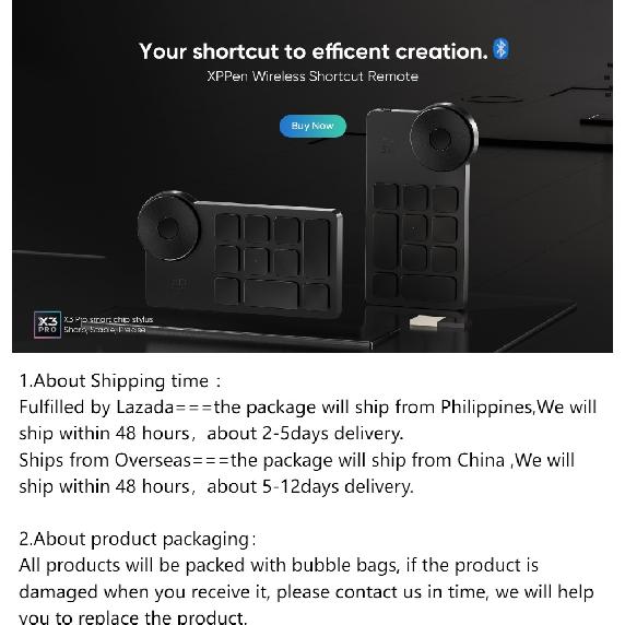 XPPen ACK05 Wireless Shortcut Remote