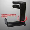 360 Rotation Headphone Hook Holder Gaming Headset Stand PC Adjustable Headphone Bracket Desk Hanger with Cable Clip Universal