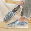 Summer One Foot Lazy Shoes Internet Celebrity Live Stream Trend Men'S Shoes Fashion Student Canvas Shoes Wear Casual Fisherman Shoes