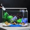 Strong Suction Fish Feces Suction Pipe Detachable Fish Tank Water Change Tool  Fish Feeding