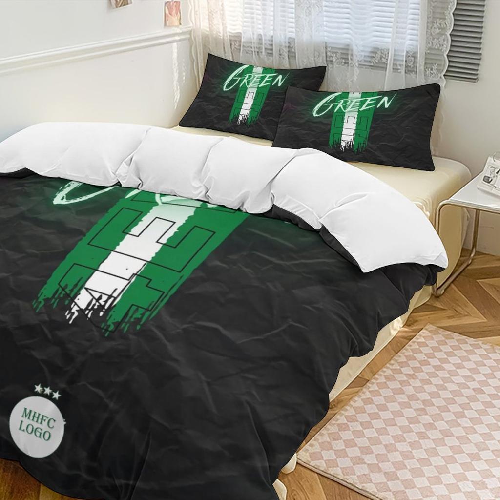 Stampa 3D Maccabi MHFC Haifa Green Apes Set Biancheria da Letto Singolo Matrimoniale King Completo Copripiumino Federa Letto Bambini Ragazze Adulti Casa