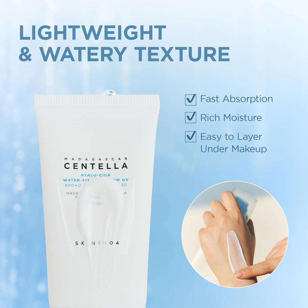 SKIN1004 Madagascar Centella Hyalu-Cica Water-Fit Sun Serum SPF50+ PA++++