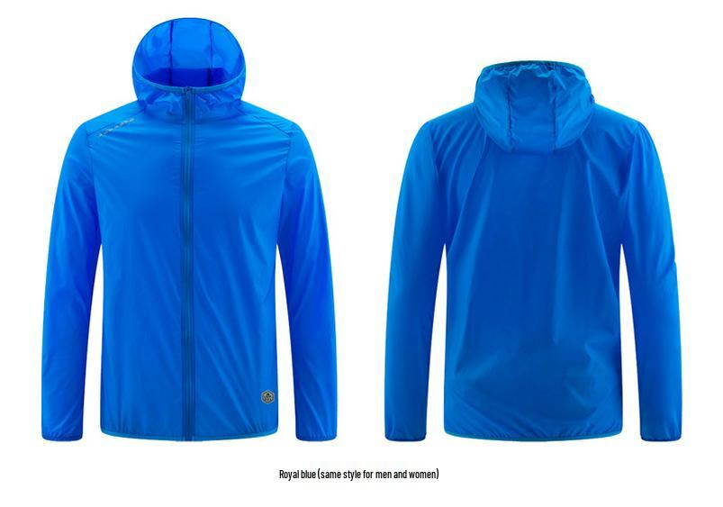 Men's and Women's Lightweight Quick-Dry Ice Silk Sun Protection Jacket for Summer Fishing